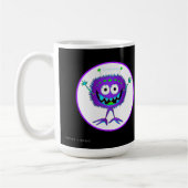 Mug Drôle, Coloré, Monstre De Dessin, Halloween (Gauche)