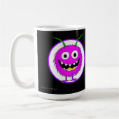 Mug Drôle, Coloré, Monstre De Dessin, Halloween (Gauche)
