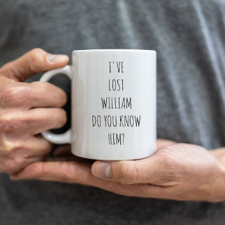 Mug Drôle Comic Livre Personnalisé Perdu