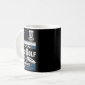 Mug Drôle Comment Jouer Au Disc Golf (Devant gauche)