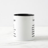 Mug Drôle Concepteur d'intérieur Définition cadeaux ho (Centre)