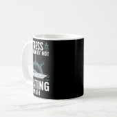 Mug Drôle Conception De Bateau Pour Hommes Femmes Bate (Devant gauche)