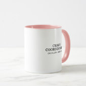 Mug Drôle Coordinateur Chaos Midlife Edition Citation (Devant droit)