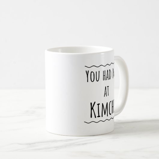 Mug Drôle Corée Coréen Idée cadeau (Devant droit)