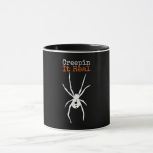 Mug Drôle Costume Halloween - Creepin It Real Spider