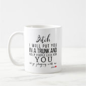 Mug Drôle Coupe De Café Pour Bestie, Citations Sarcast (Gauche)
