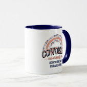 Mug Drôle Coworker Cadeaux Les Plus Probables : PERSON (Devant droit)