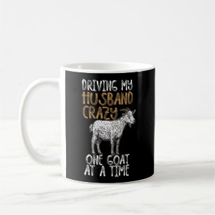 Mug Drôle Crazy Chèvre Lady Cadeau Pour Femmes Animaux