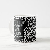 Mug Drôle Crème de café Vache Imprimer (Devant gauche)