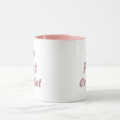 Mug Drôle crochet disant tricot citation (Centre)