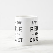 Mug Drôle Croquet Larmes Des Gens Que Je Bats En Croqu (Centre)