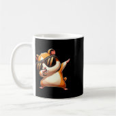 Mug Drôle Dab Animal Dancing Dabbing Hamster meme (Gauche)