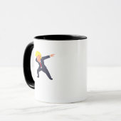 Mug Drôle Dabbing Design Classique (Devant gauche)