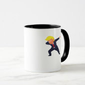Mug Drôle Dabbing Design Classique (Devant droit)