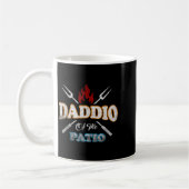 Mug Drôle Daddio Du Patio Fête des pères Bbq Grill Qu (Gauche)