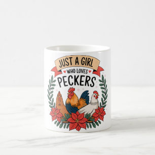 Mug Drôle dame de poulet