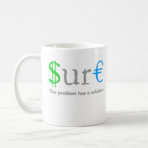 Mug Drôle d'argent sûr