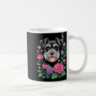 Mug Drôle d'art de schnauzer pour femmes amateur de sc