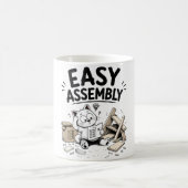 Mug drôle d'assemblage facile – Cadeau de famille (Centre)