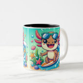 mug drôle d'Axolotl pour enfants (Devant droit)
