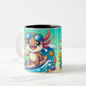 mug drôle d'Axolotl pour enfants (Devant gauche)