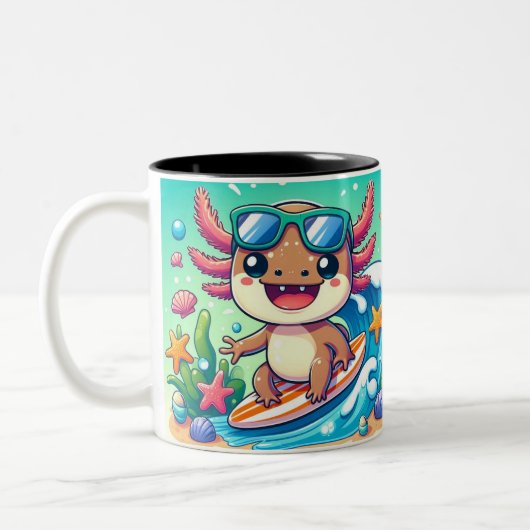 mug drôle d'Axolotl pour enfants (Gauche)