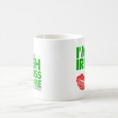 Mug drôle de baiser anti-irlandais (Centre)