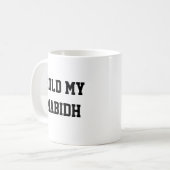 MUG DRÔLE DE BLAGUE HANAFI (Devant gauche)