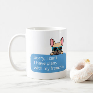 Mug drôle de Bouledogue Français