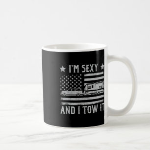 Mug Drôle de camping-car RV Je suis Y et je le remorqu
