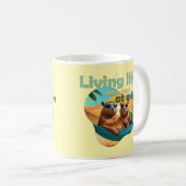 Mug drôle de capybara, cadeau, mignon capybara, ne pas (Devant droit)