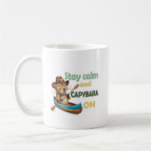 Mug drôle de capybara, cadeau, mignon capybara, ne pas (Gauche)