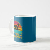 Mug Drôle de chat dit Pspsps disant (Devant gauche)