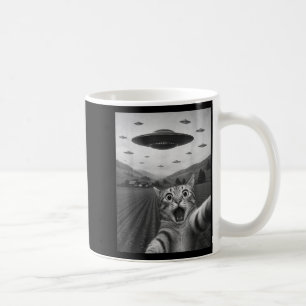Mug Drôle de chat éd surpris selfie avec un chat extra