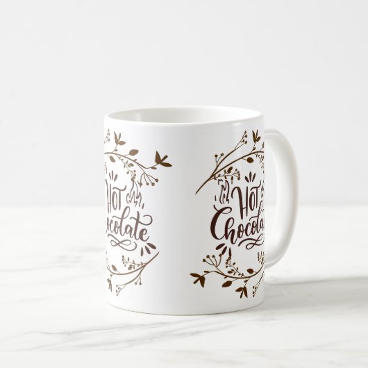 Mug drôle de chocolat (Devant droit)