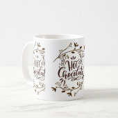 Mug drôle de chocolat (Devant gauche)