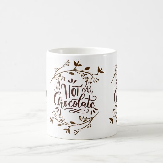 Mug drôle de chocolat (Centre)
