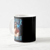 Mug Drôle de chrétien lis ta Bible mec (Devant gauche)