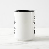 Mug Drôle de commencer à travailler l'art du monde des (Centre)