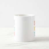 Mug Drôle de Couleur Dévoiler le Thé  (Centre)