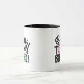 Mug Drôle de cri Bingo mot art (Centre)