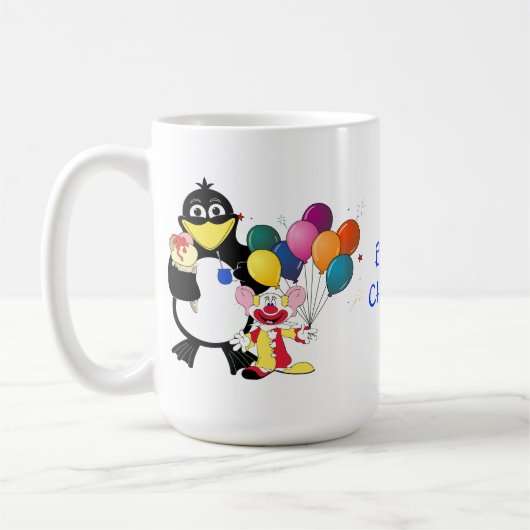 Mug Drôle de dessin animé (Gauche)