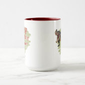 Mug Drôle de dinosaure arrête de cliquer (Centre)