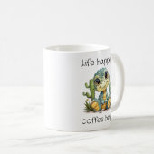 Mug Drôle de dinosaure de la vie (Devant droit)