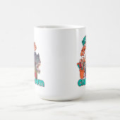 Mug Drôle de dinosaure Meilleur enseignant de la class (Centre)
