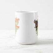 Mug Drôle de dinosaure Meilleur enseignant de la class (Centre)
