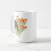 Mug Drôle de dinosaure Meilleur enseignant de la class (Devant gauche)