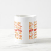 Mug Drôle de dire à propos du joueur de basket (Centre)