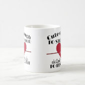 Mug Drôle de dire le cardiologue de la Saint Valentin (Centre)