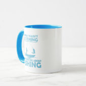 Mug Drôle de dire sur la pêche (Devant gauche)